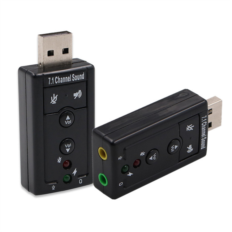 Miniatura 2 de Tarjeta De Sonido Externa Usb 7.1